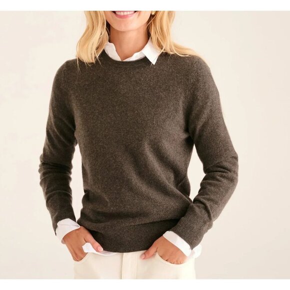 NAADAM The Original Cashmere Sweater in Olive Women's Size XS - Picture 1 of 8